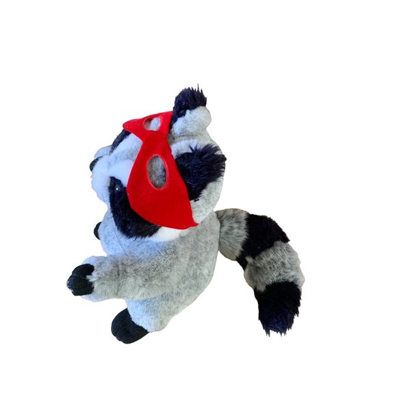 Hallmark Raccoon Wanted For Stealing Hearts Reward Plush Stuffed Animal Toy Writ - Picture 3 of 6